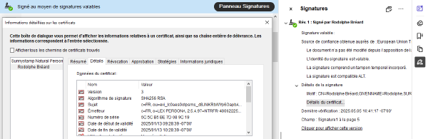 La signature électronique